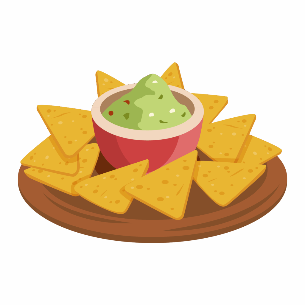 Foto de nachos ligada a uma história divertida passada numa aula de TIC